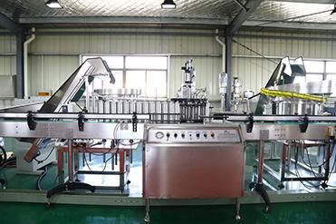 Good Quality Fully Automatic Aerosol Leather Spray Filling Machine Line on Sale