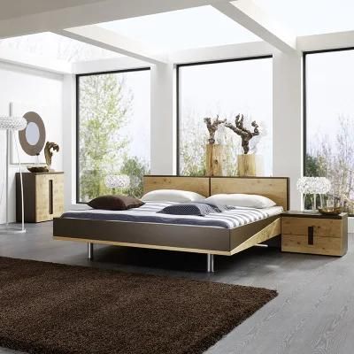 Wholesale/OEM/ODM Home Furnitue 5 Piece Bedroom Furniture Set with King Bed Night Stand Dresser Wardrobe