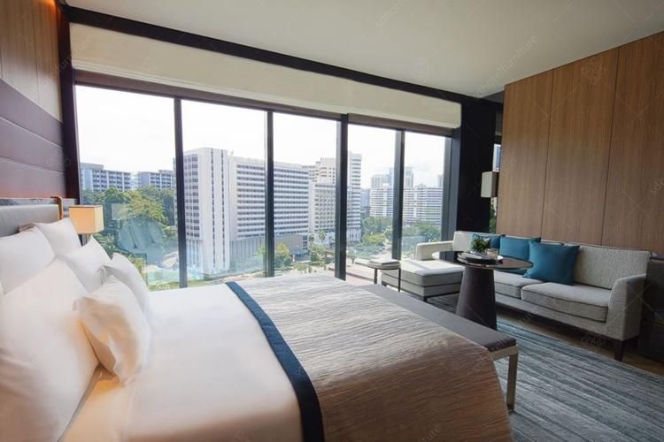 Foshan Complete Modern Luxury Hotel Design Bed Room Furniture