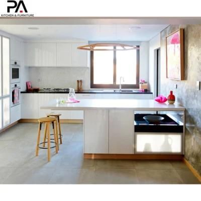 Italian Modular Custom Gallery Kitchen Cabinets Designs