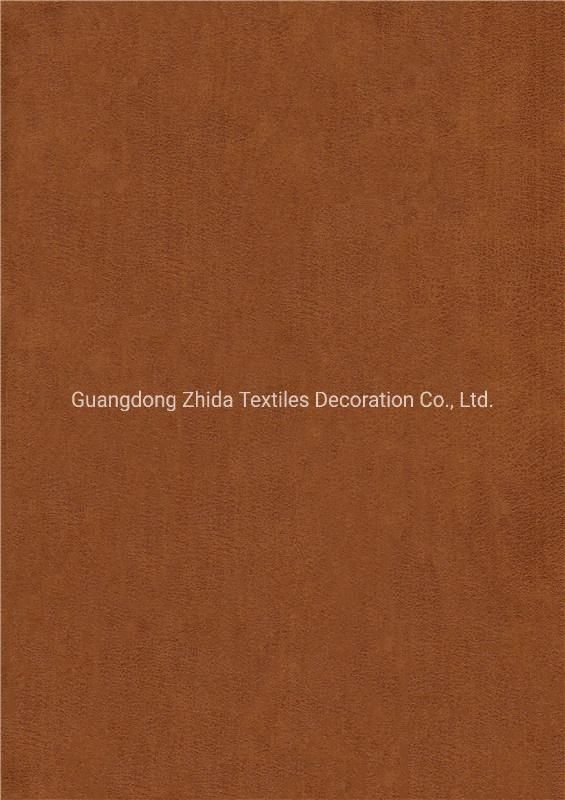 Hotel Textile Shark Skin Pattern Durable Upholstery Fabric Leather
