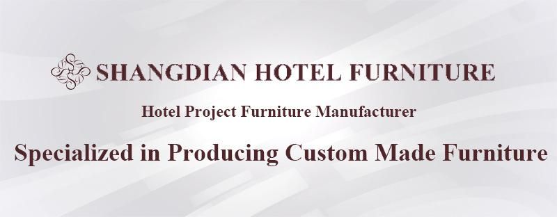 Luxury Hotel Bedroom Furniture with Fabric Fixed Furniture Available