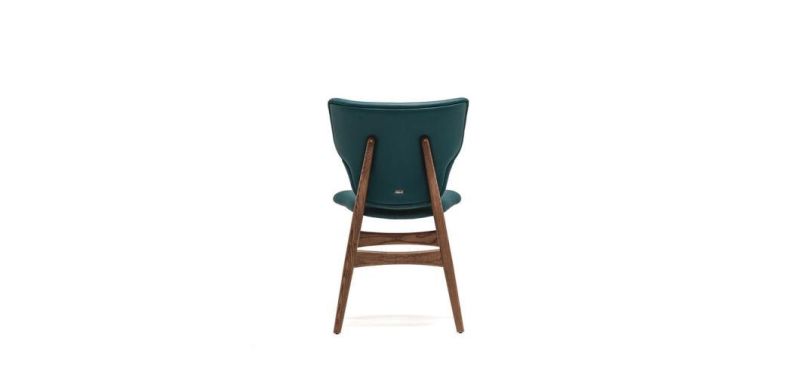 CFC-10 Dining Chair/Microfiber Leather//High Density Sponge//Ash Wood Base/Italian Style in Home and Commercial Custom