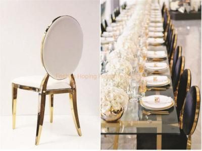 Home Furniture Metal Dining Chair for Restaurant Modern White Black Velvet Wedding Chair