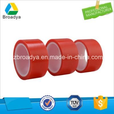 Double Sided Red Clear Adhesive Polyester Film Tape (BY6967LG)