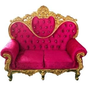 Guangdong Foshan Elegant Furniture Wedding Two Seat Sofa
