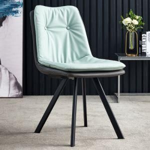 Modern Home Furniture Restaurant Kitchen Dinner Room PU Dining Chair