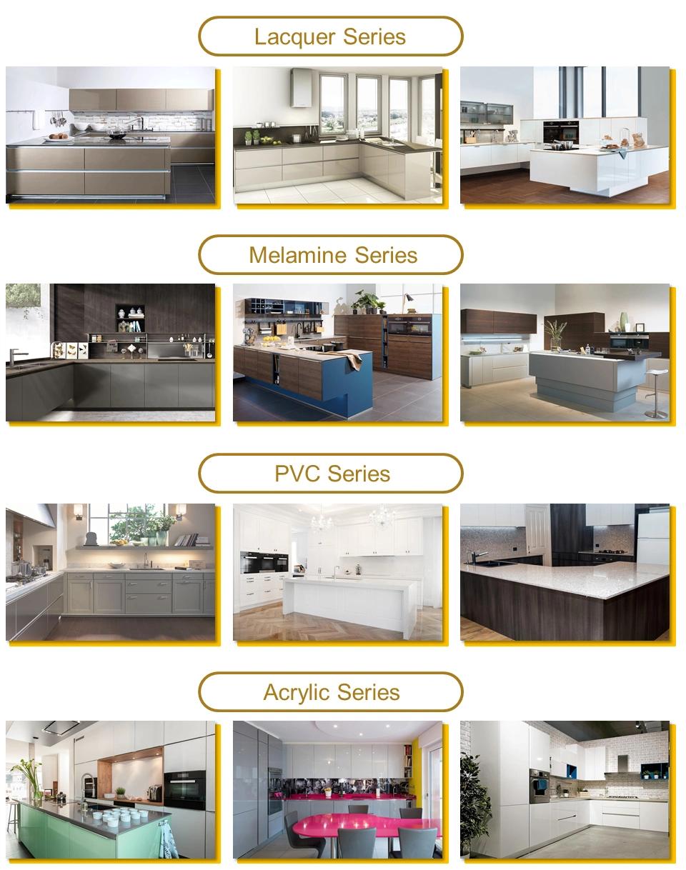 Melamine Board High End Kitchen Cabinet