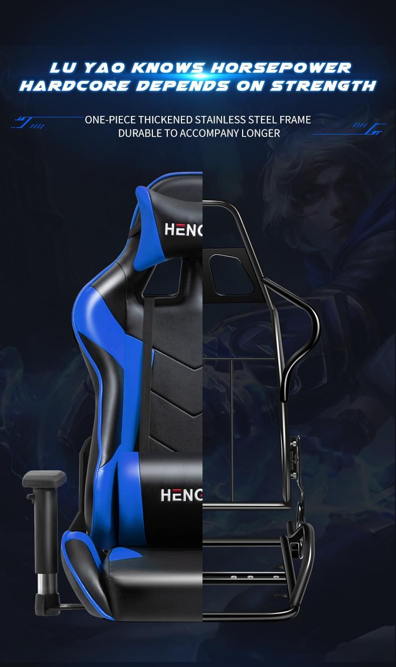 Custom Adjustable Ergonomic Racing Style Gaming Chair Factory From China