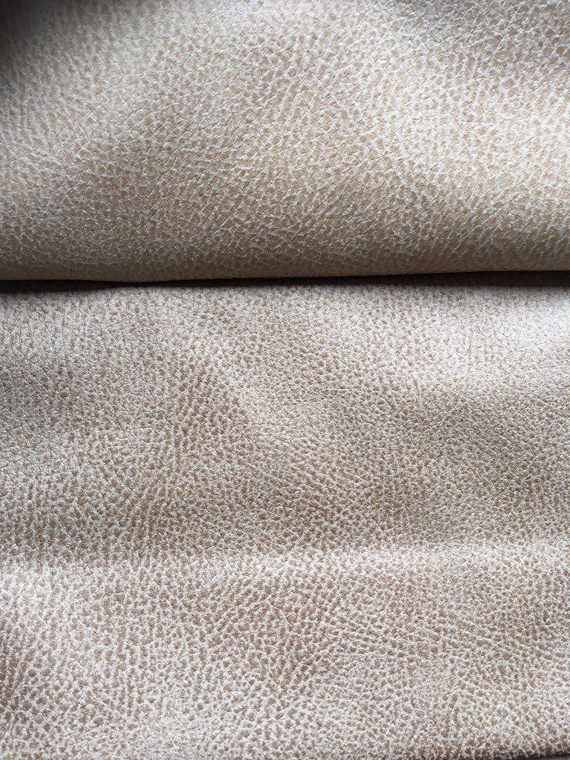 Easy Cleaning Leather Looking Suede Sofa Fabric (K034)