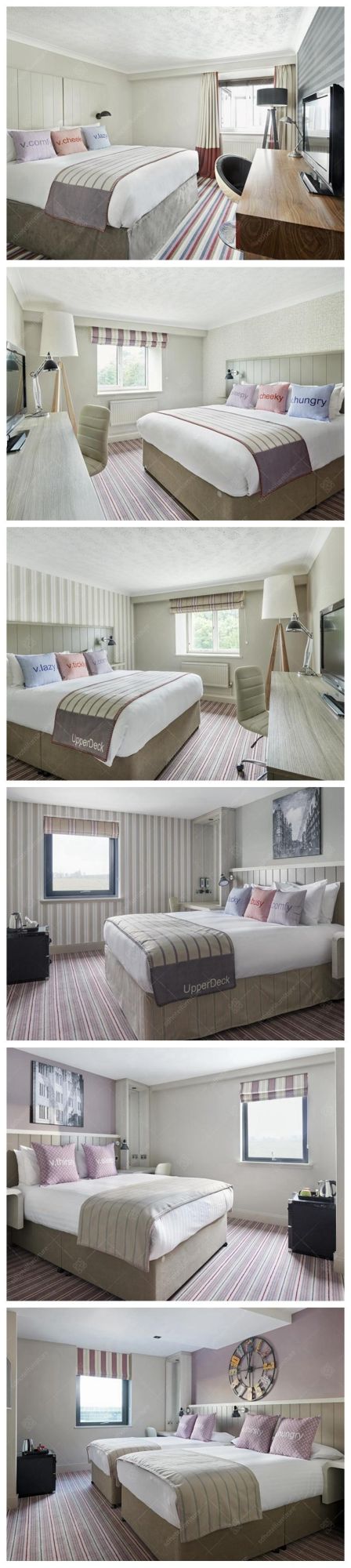 Customized Fashionable Style Hotel Bedroom Furniture Sets
