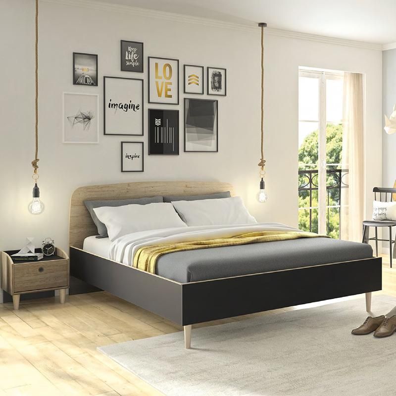 20maa007 Contemporary Home Furniture Set Wooden Melamine Bedroom Furniture