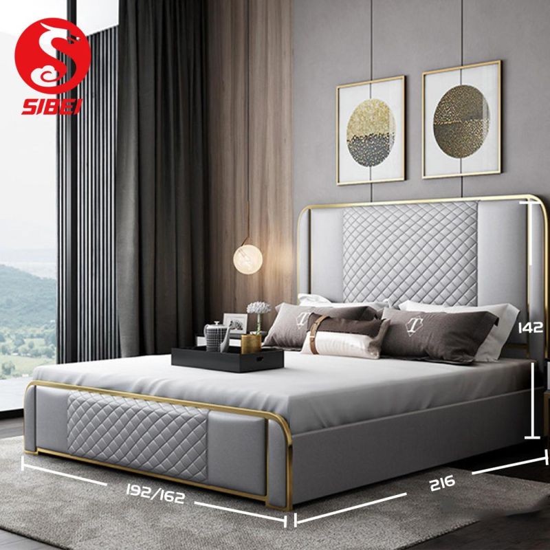 Upholstered Furniture Bedroom Furniture Bed King Bed Wall Bed (SN-Y008A)