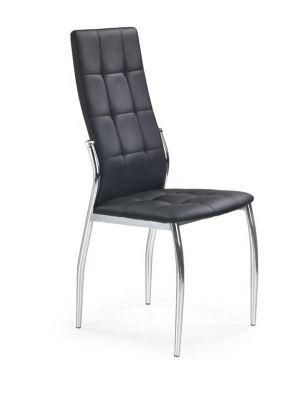 Dining Banquet Restaurant Home Modern Chair Made of High-Quality PU Material and Chrome Construction