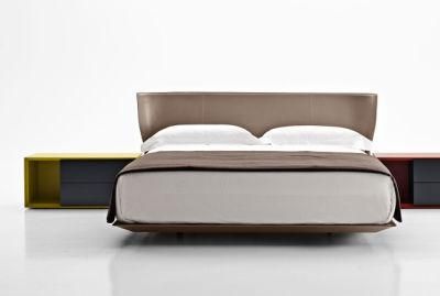 Top Seller Modern Home Furniture Bedroom Furniture Bed King Bed, Double Bed in Italy Fashion Style