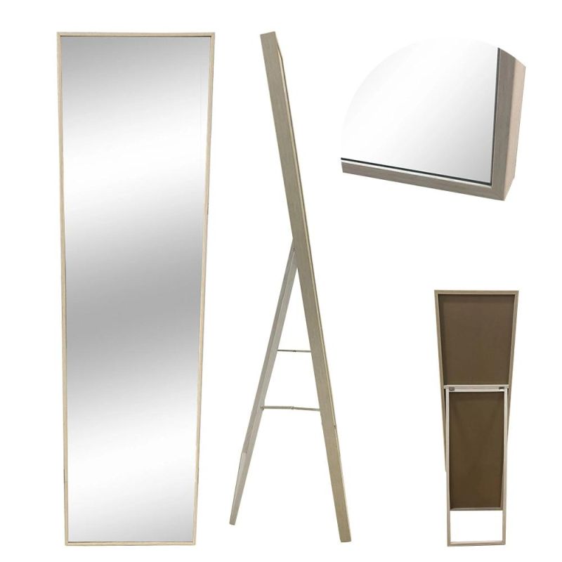 New Customized Plastic Dressing Mirror Stand Mirror