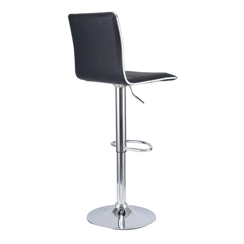 Modern Bar Stools and Restaurant Dining Chair Sets Height Adjustable Swievel PU Leather Bar Chair