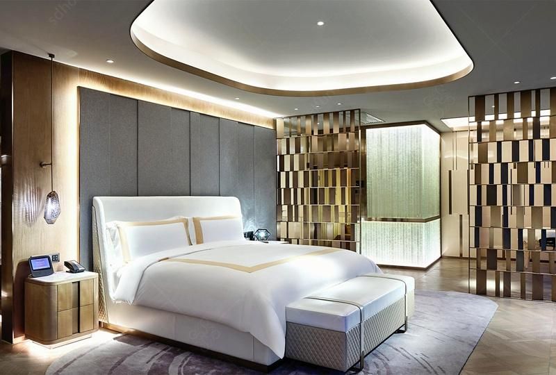 Customized Commercial Luxury Hotel President Suite Bedroom Furniture