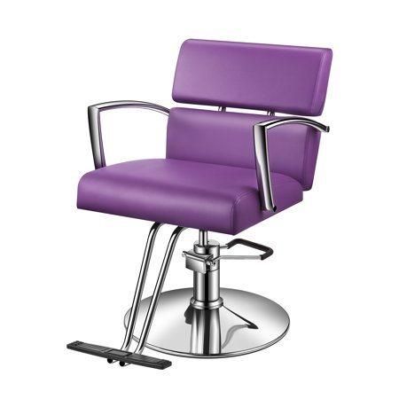 Hl-7281 Salon Barber Chair for Man or Woman with Stainless Steel Armrest and Aluminum Pedal