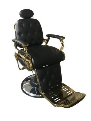 Light Luxury Design Comfortable Leather Salon Barber Shop Simple Multi-Style Colored Barber Chair