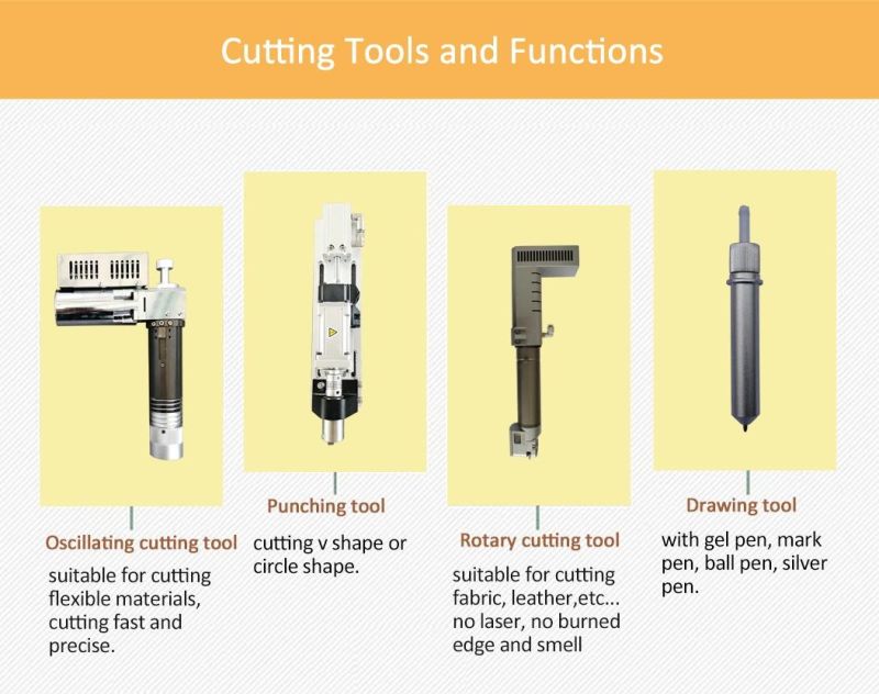 Automatic Feeding Cutter / Sofa Leather Knife CNC Cutting Machine for Hot Sale