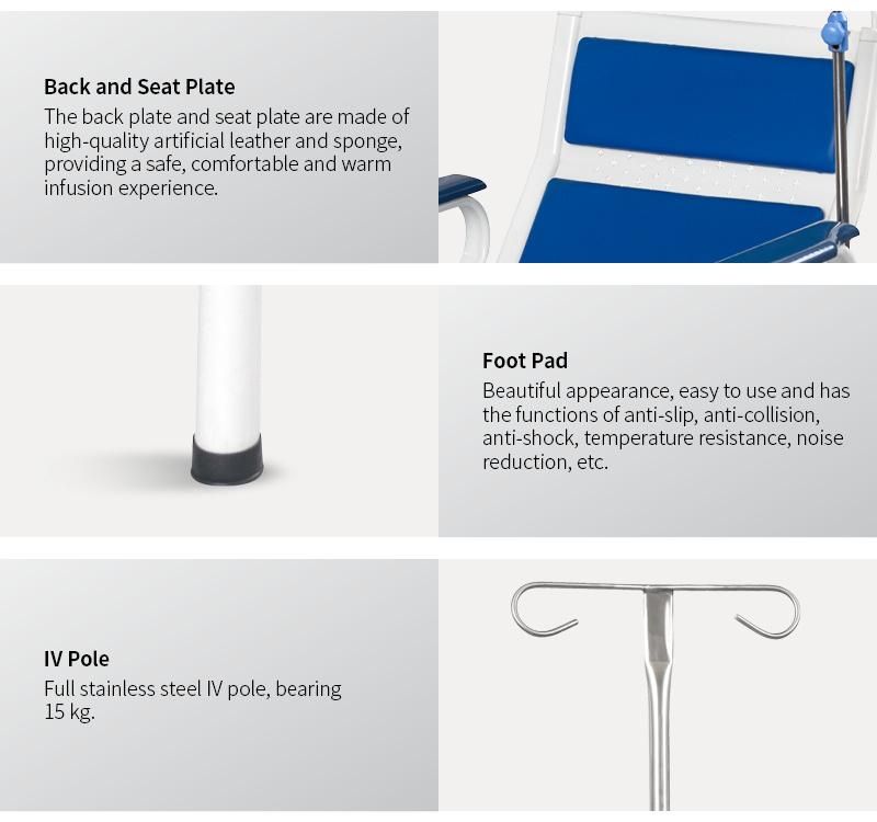 Ske004-1 Medical Equipment Transfusion Chair for Patient