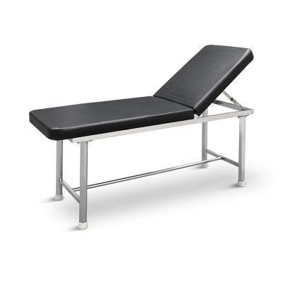 X09 Factory Metal Single Function Adjustable Exam Clinic Medical Couch Manual Hospital Examination Table Supplier