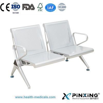 Professional Brand Stainless Steel Safety Hospital Waiting Bench