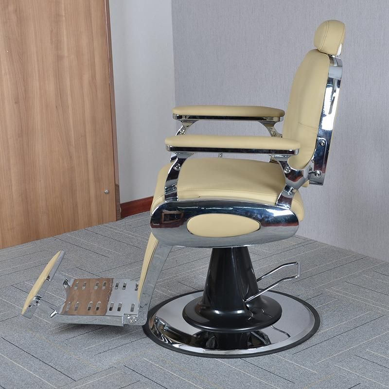 Hl-9255A Salon Barber Chair Hl-9244 for Man or Woman with Stainless Steel Armrest and Aluminum Pedal