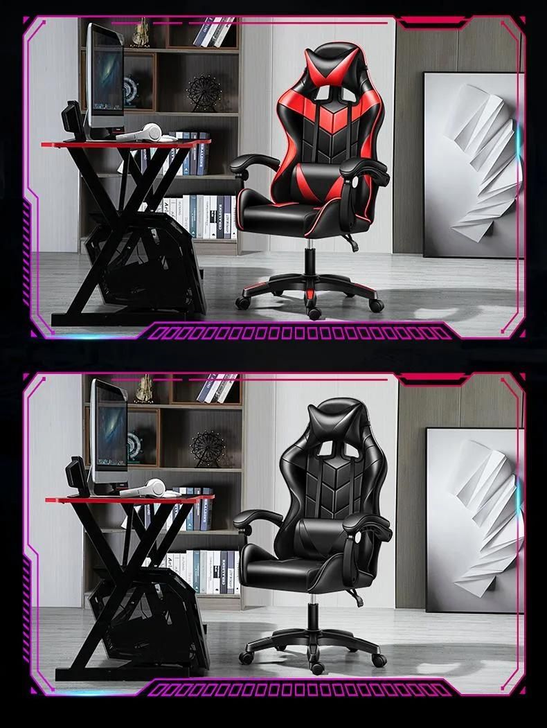 Custom Wholesale PU Leather Swivel Gamer Chair Factory From China