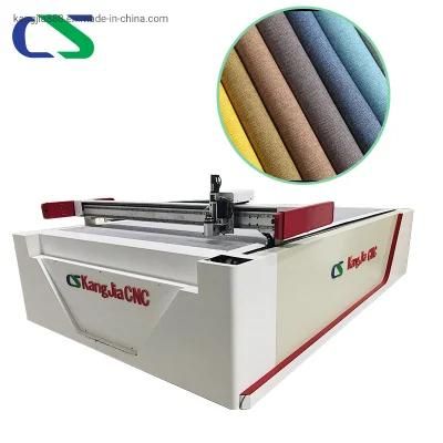 Hot Sale Oscillating Knife Leather Fabric Cutting Machine with Belt Transmission
