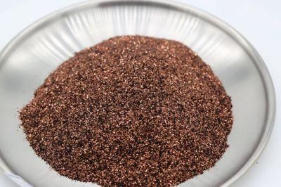 Manicure Pigment Light Brown Metallic Plastic Handicrafts Ornaments Toys Coating Glitter Dust Powder for Crafts Decoration