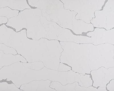 Quartz for Kitchen Cabinet White Artificial Marble Countertop Worktop