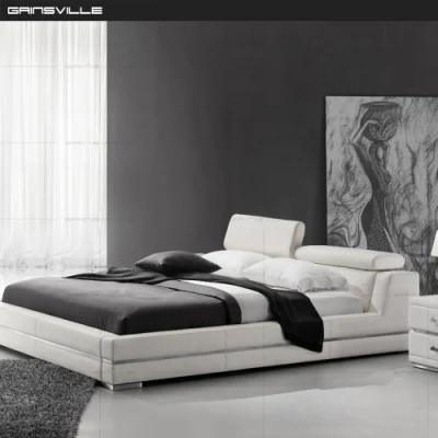 Modern American Style Bedroom Furniture Bedroom Bed with Adjustable Headrest Gc1685