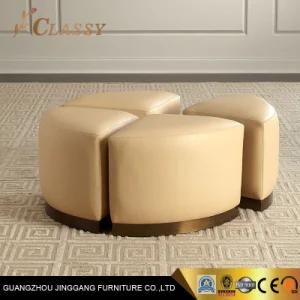 New Design Leather Combination Ottoman for Bedroom Furniture