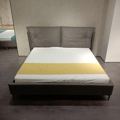 Furniture Style Luxury Adjustable King Size Bed Solid Wood Bed Frame Bedroom Bed