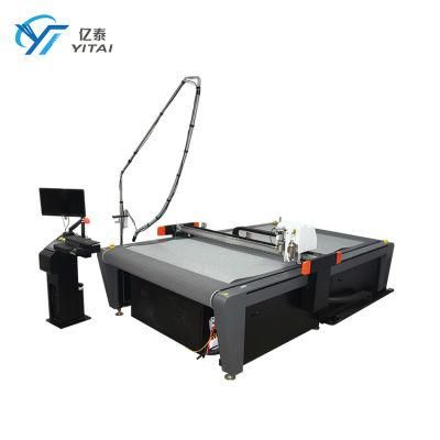 Automatic Industrial Knife Sample Cutting Machine Student Mattress Foot Pad Ply Digital Cutter