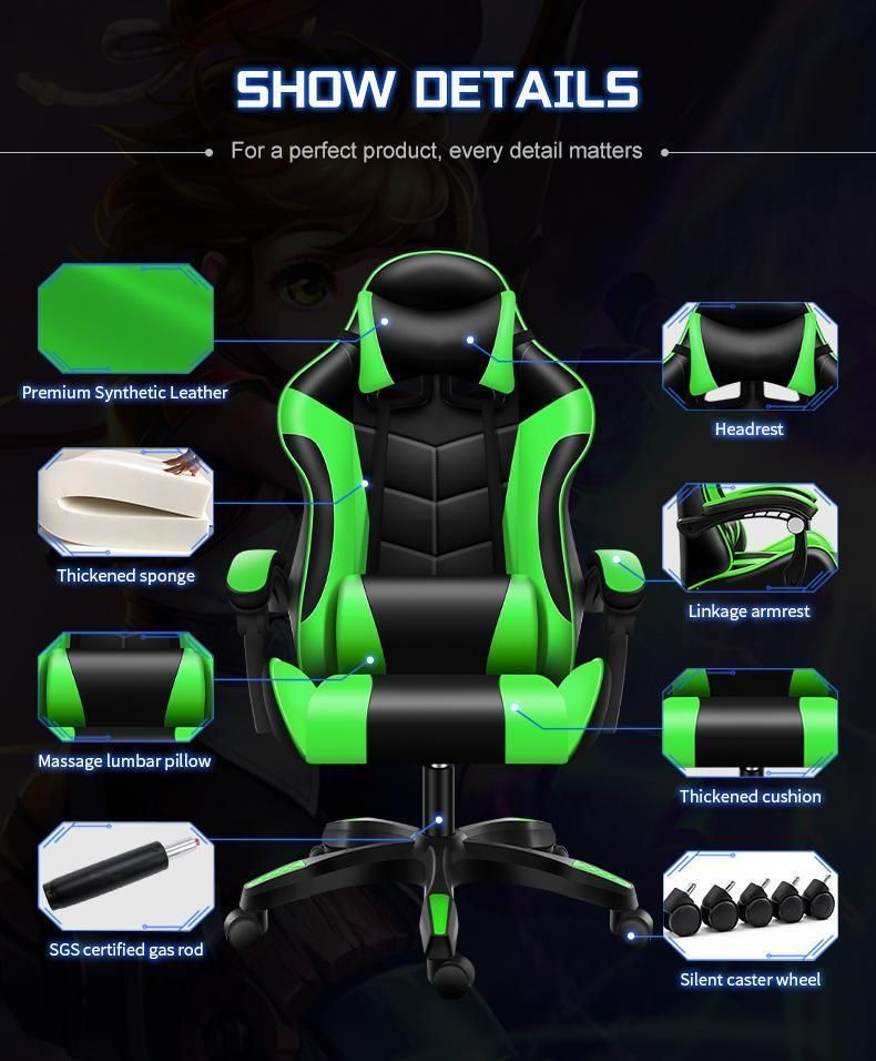 CE Approval High Quality Gaming Chair 2021 Racing Computer PC Gamering Chair Gaming Chair