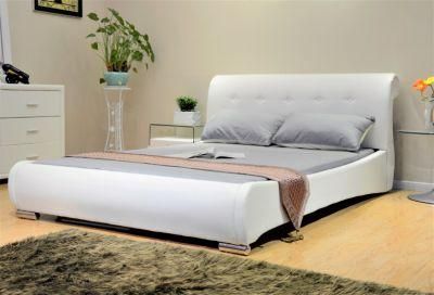 Huayang Modern Hotel Office Bedroom Bed Home Furniture Leather Mattress Double King Sofa Wall Bed