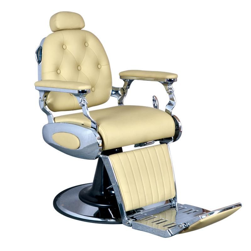 Hl-9255A Salon Barber Chair Hl-9244 for Man or Woman with Stainless Steel Armrest and Aluminum Pedal