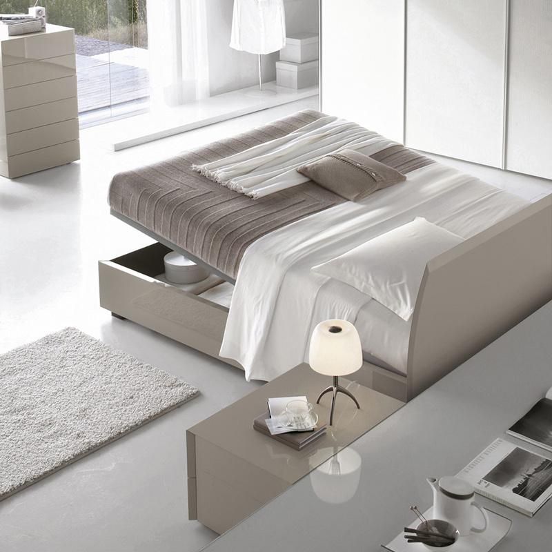 Mhaa018 European Design Bedroom Furniture High Gloss Furniture Set for Home Use