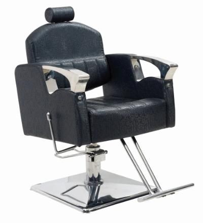 Hl-1184 Salon Barber Chair for Man or Woman with Stainless Steel Armrest and Aluminum Pedal