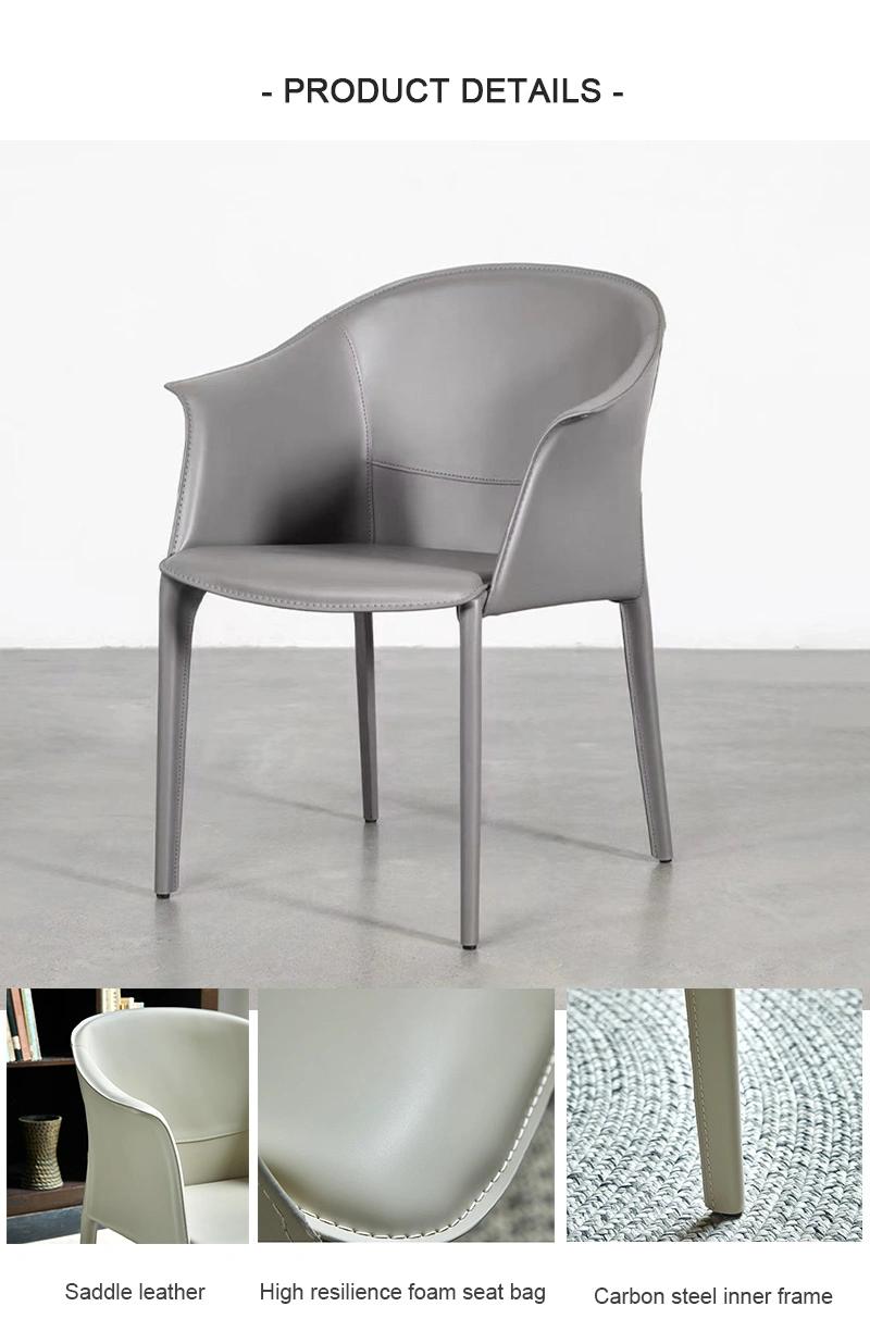 Wholesale Cheap Indoor Home Furniture Room Restaurant Leather Dining Chair