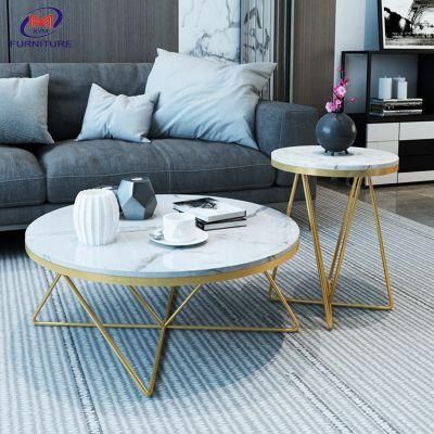 Wholesale Modern Living Room Furniture Design Decorative Portable Coffee Tea Round Table