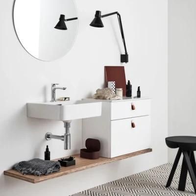 Wholesale Custom Easy to Assemble Modern Italian Style Mini Bathroom Vanity Design