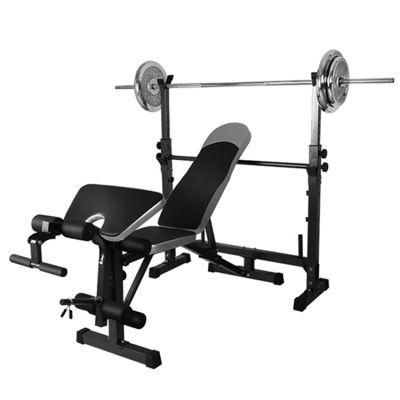 Multifunctional Gym Equipment Foldable Fitness Frame Weight Bench Adjustable Weight Lifting Bed