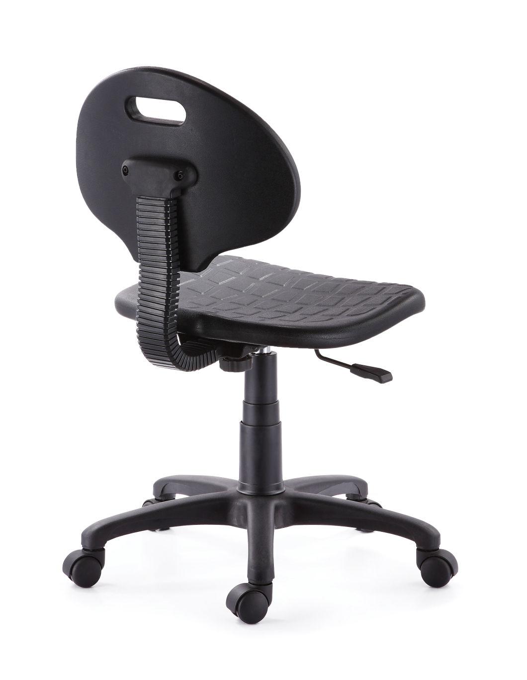 Anti-Static Lab PU Leather Cleanroom ESD Work Chair for Clean Room