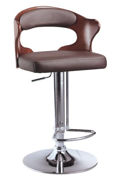 Modern New Design Wooden and Leather Leisure Bar Chair (SZ-BCP95)