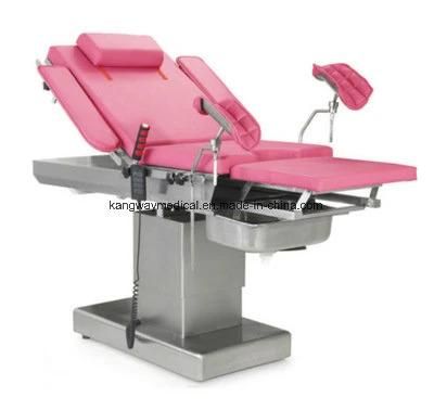 Hospital Furniture Electric Gynecology Examination Bed Obstetric Table