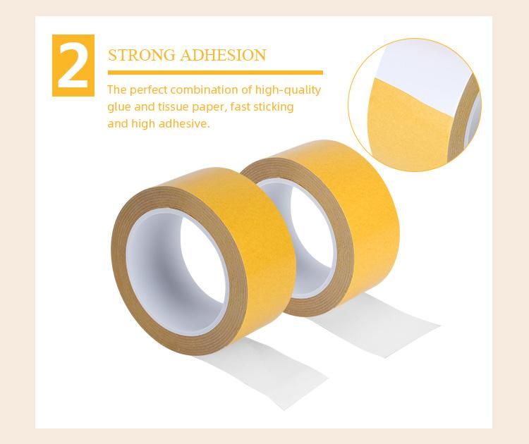 Strong Adhesive Double Sided Plate Mounting PVC Tape for Furniture Mold Fixing